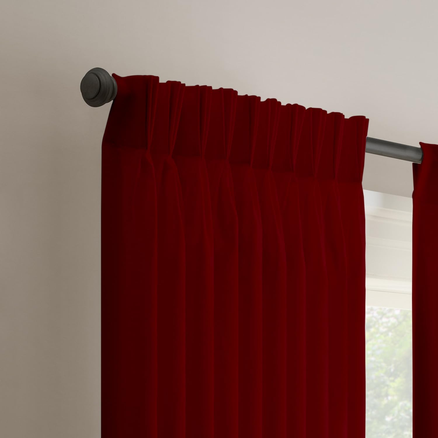Magic Drapes decoración para el hogar  Cortinas opacas de poliéster con aislamiento térmico que bloquean la luz y reducen el ruido, de eficiencia
