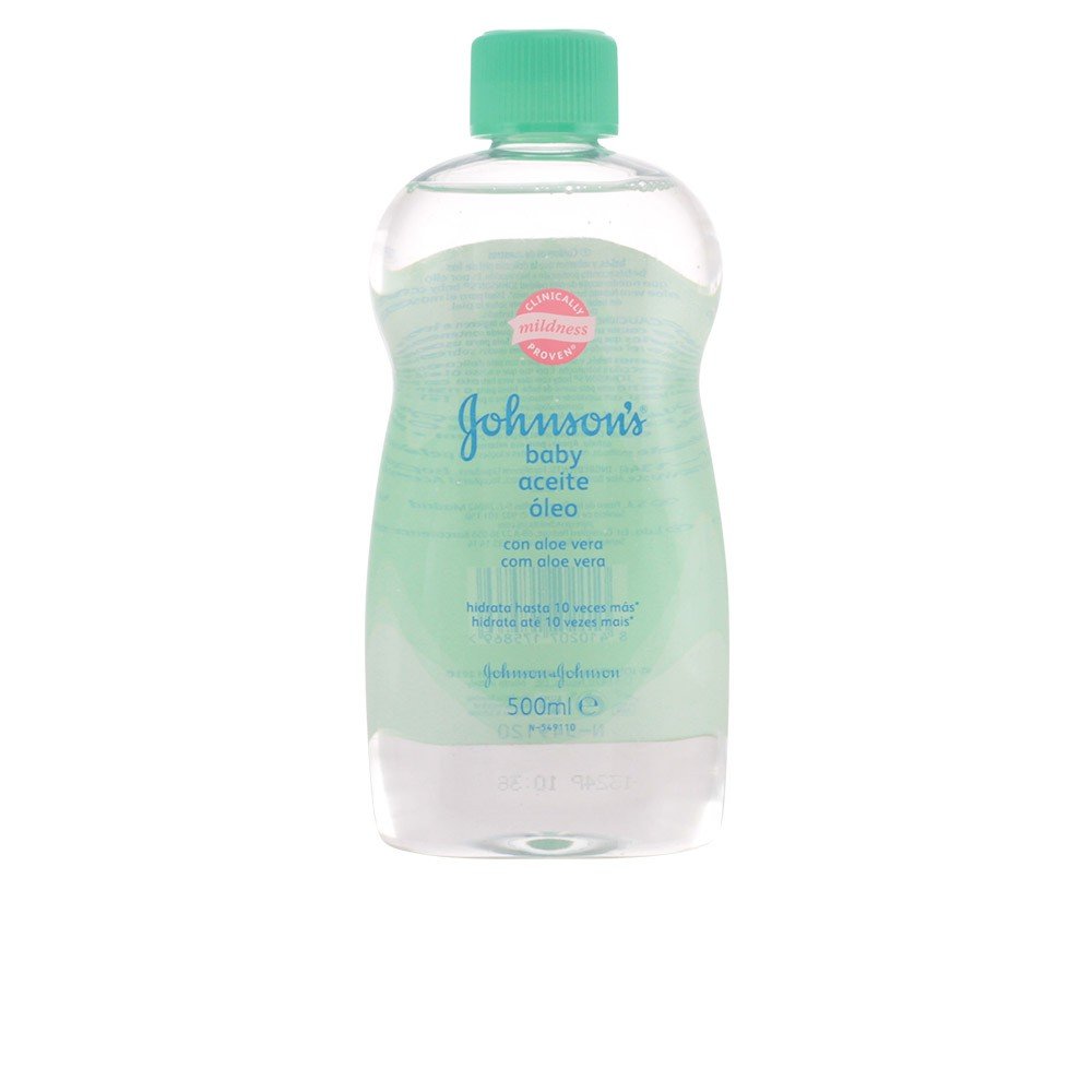 Johnsons Aceite de Aloe Vera 16.9 fl oz  Unisex