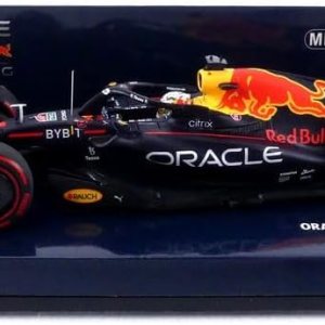Minichamps 143rd Oracle Red Bull Racing F1#1 Max Verstappen Spanish GP Win 2022 Minichamps 143rd Oracle Red Bull Racing F1#1 Max Verstappen Spanish GP Win 2022
