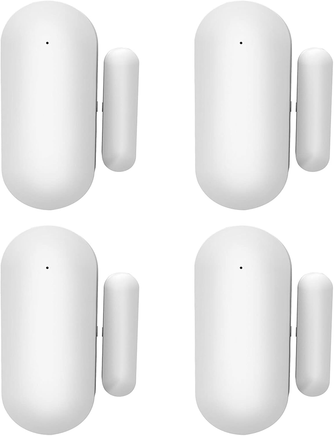Alarma inteligente con sensor de puerta WiFi, sensor de entrada magnético, sensor de entrada magnética, alarma antirrobo de ventana de puerta,
