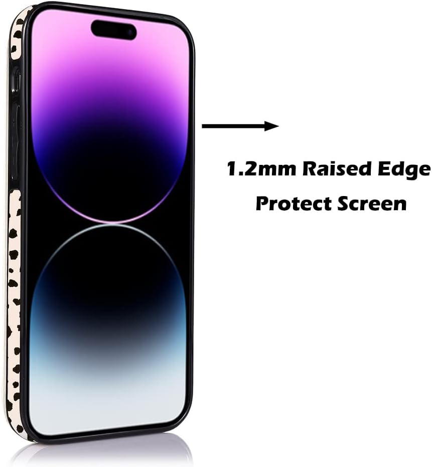 uCOLOR Funda tipo cartera compatible con iPhone 13 Pro con ranuras para tarjetero y ranuras para tarjetero, funda de piel con tapa de mármol, RFID