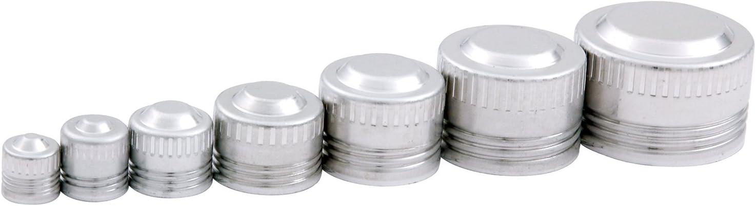 Allstar Performance ALL50820 3 AN-16 AN Kit de tapa de aluminio