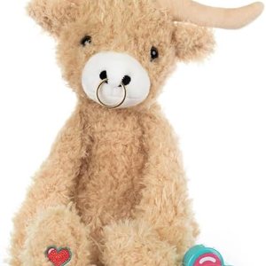 My Baby’s Heartbeat Bear Peluche grabable para reproducción de ultrasonidos y mensajes dulces, revelación de género, toro de cuerno largo My Baby’s Heartbeat Bear Peluche grabable para reproducción de ultrasonidos y mensajes dulces, revelación de género, toro de cuerno largo