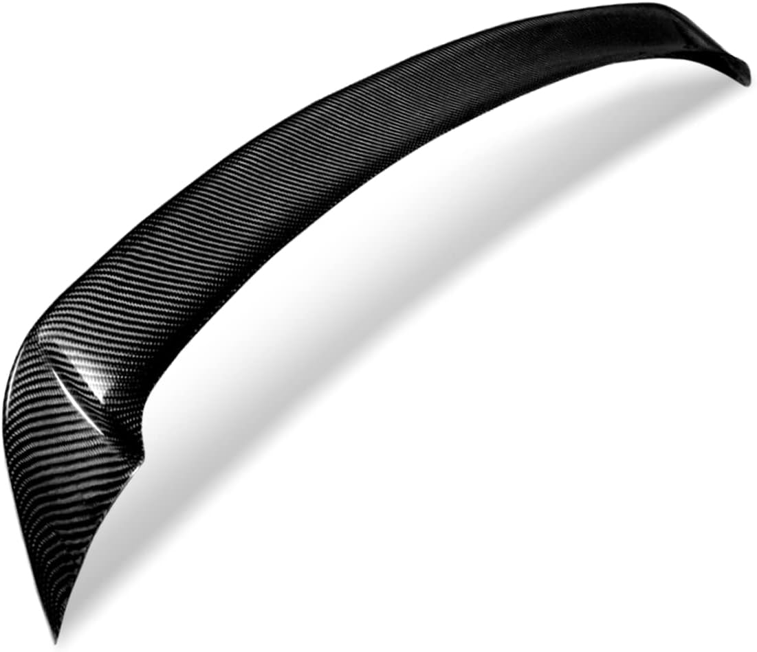 DNA MOTORING 2-SPC-7104-CF – Alerón de techo de fibra de carbono para ventana trasera, compatible con VW Golf GTI Hatchback 2010-2013