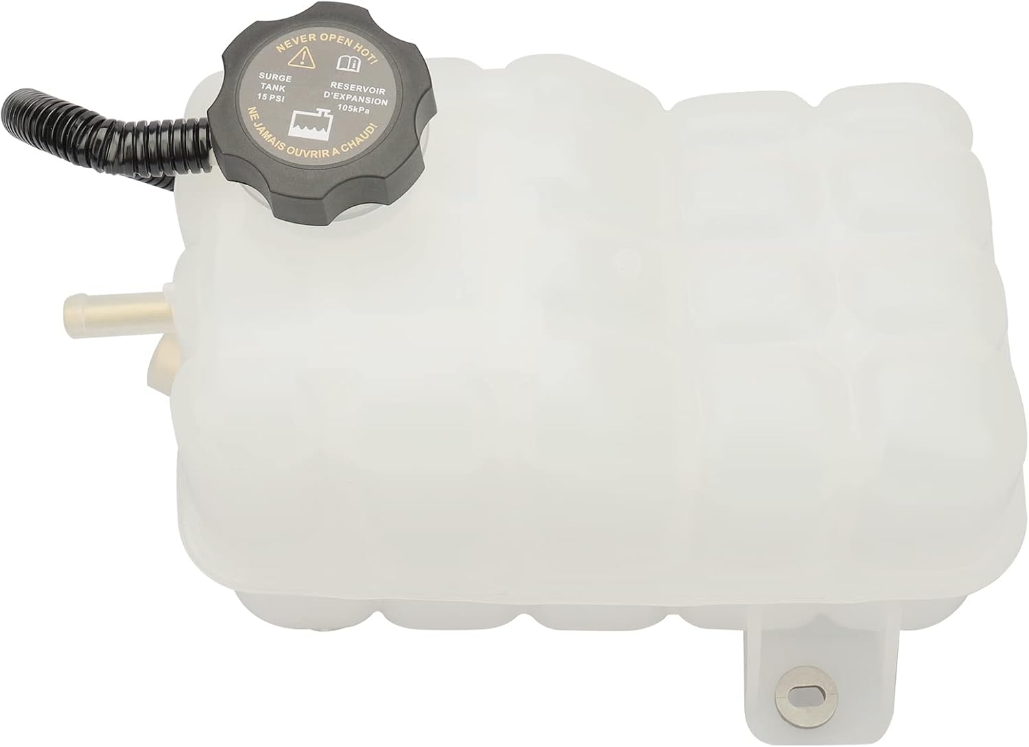 Tanque de depósito de recuperación de desbordamiento de refrigerante del motor con sensor y tapa 1999-2007 para Chevy Silverado 1500 HD Suburban