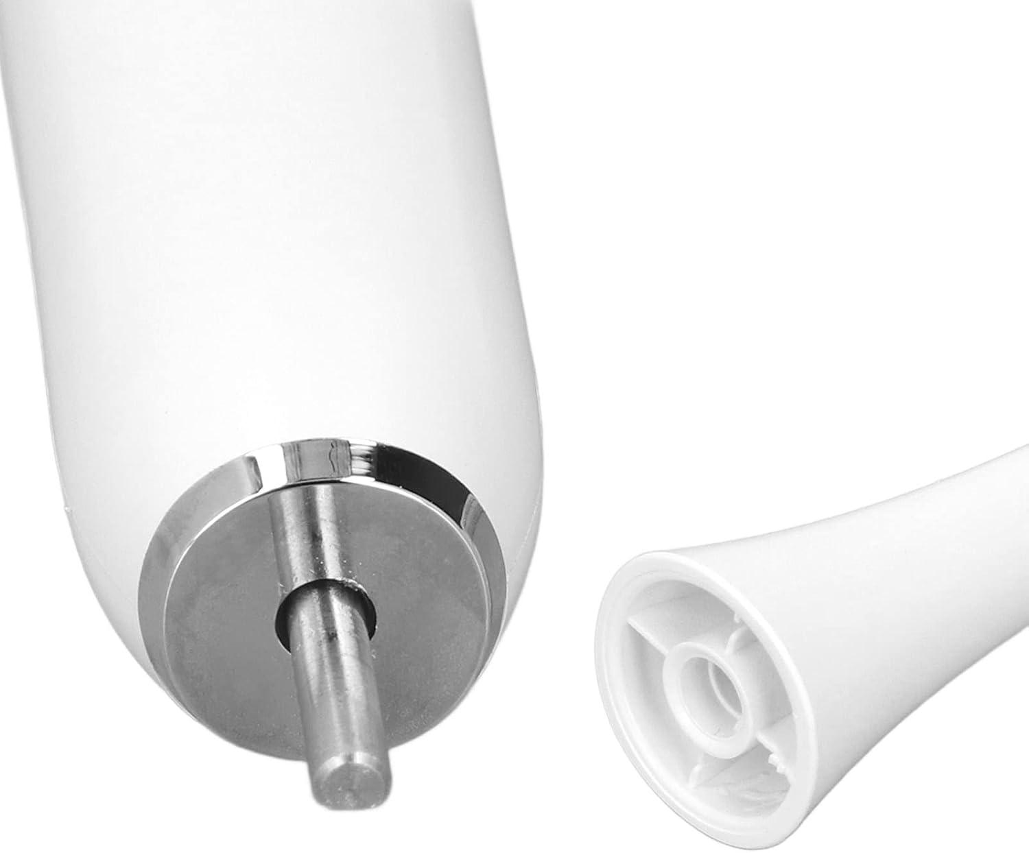Cepillo eléctrico para biberón, juego de limpiador de botellas impermeable con 2 cabezales de cepillo USB recargable de silicona para botellas para
