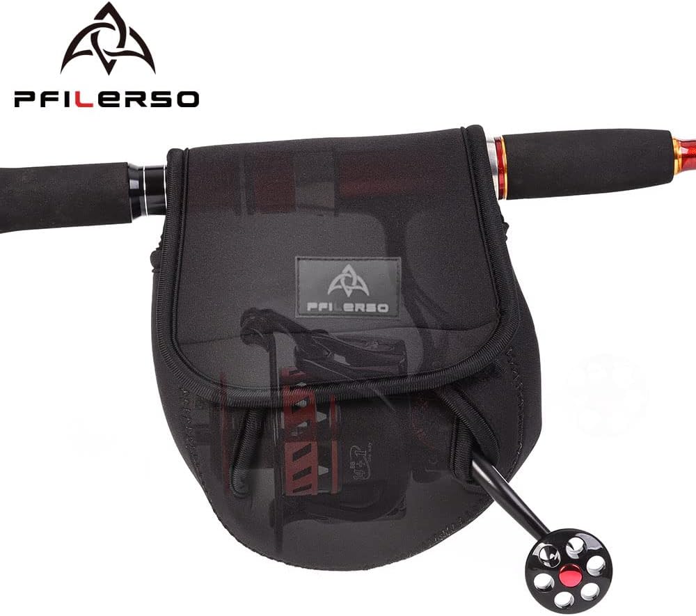 3 fundas de carrete de pesca giratorio, bolsa de pesca de pesca de pesca de pesca de pesca de cebo de pesca para carretes de pesca para carretes