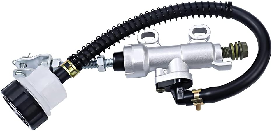 Cyleto Cilindro maestro de freno trasero para 50cc 70cc 110cc 125cc Yerf Dog 150cc Arctic Cat 400 600 700 EFI ATV H-nda 200X ATC 250R RD400 Yamaha