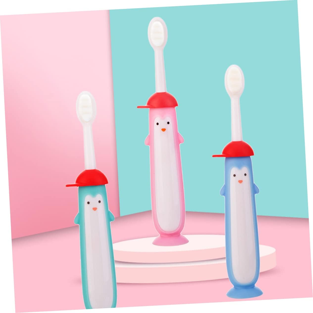 Beavorty 6 Pcs Toothbrush Kids Cepillos De para Niños Toddler Tooth Brush Travel Tooth Brush Manual Tooth Brush Ergonomic Tooth Brush Teeth Brush