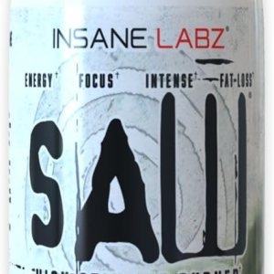Insane Labz Saw, Quemador de grasa de alta potencia, suplemento termogénico para pérdida de peso y supresor del apetito con L-tirosina, yerba mate, Insane Labz Saw, Quemador de grasa de alta potencia, suplemento termogénico para pérdida de peso y supresor del apetito con L-tirosina, yerba mate,