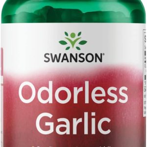 Swanson Ajo con olor controlado 500 miligramos 200 cápsulas Swanson Ajo con olor controlado 500 miligramos 200 cápsulas