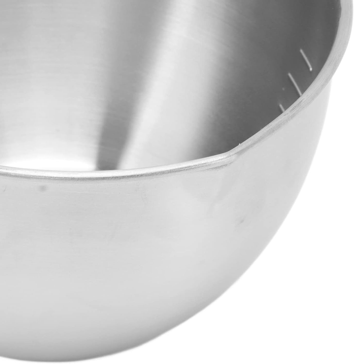 Tazón de acero inoxidable, cuencos de almacenamiento para refrigerador, aptos para lavavajillas, cuencos gruesos para servir con báscula para