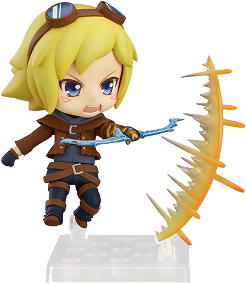 Figura de Ezreal de League of Legends, delicada y bonita estatua para regalo de mercancía de League of Legends, viene con caja original y tarjeta de