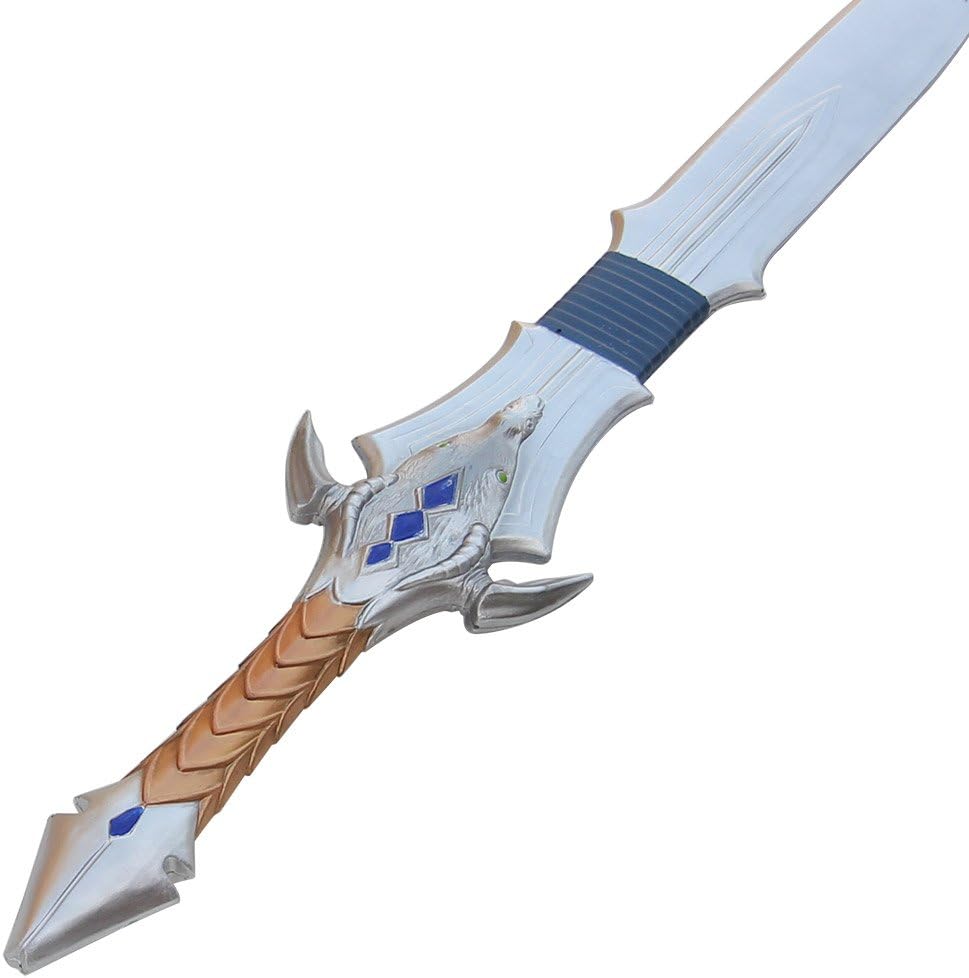 Great Storm Sword of Royal Wind  Espada de espuma de poliuretano, disfraz de fantasía, juego de guerra con núcleo de PVC de 0.394 pulgadas