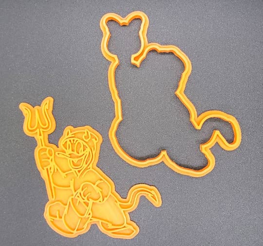 Micky Pikachuu Donald Stitch Halloween Cookie Cutter & Stamp