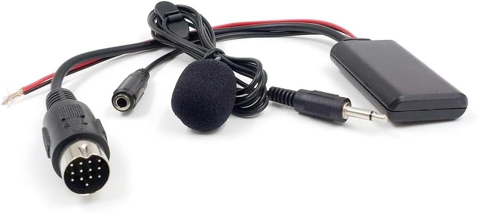 Módulo receptor Bluetooth de coche para Kenwood CA-C2AX KCA-iP500 CA-C1AX 13Pin Radio estéreo adaptador de cable auxiliar entrada de audio