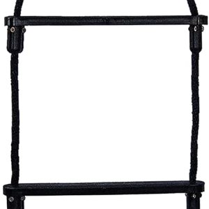 E-Z-TY – Escalera de cuerda de 3 escalones, color negro de E-Z-TY E-Z-TY – Escalera de cuerda de 3 escalones, color negro de E-Z-TY