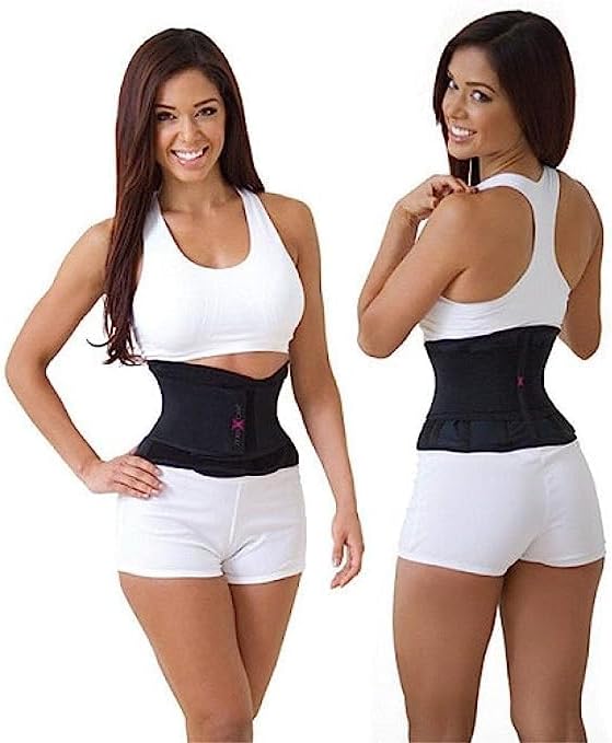 Miss Belt Slimming Shaper Miss Waist Trainer  Fajas moldeadoras para mujer – Cinturón suelto gordo, Negro 2396