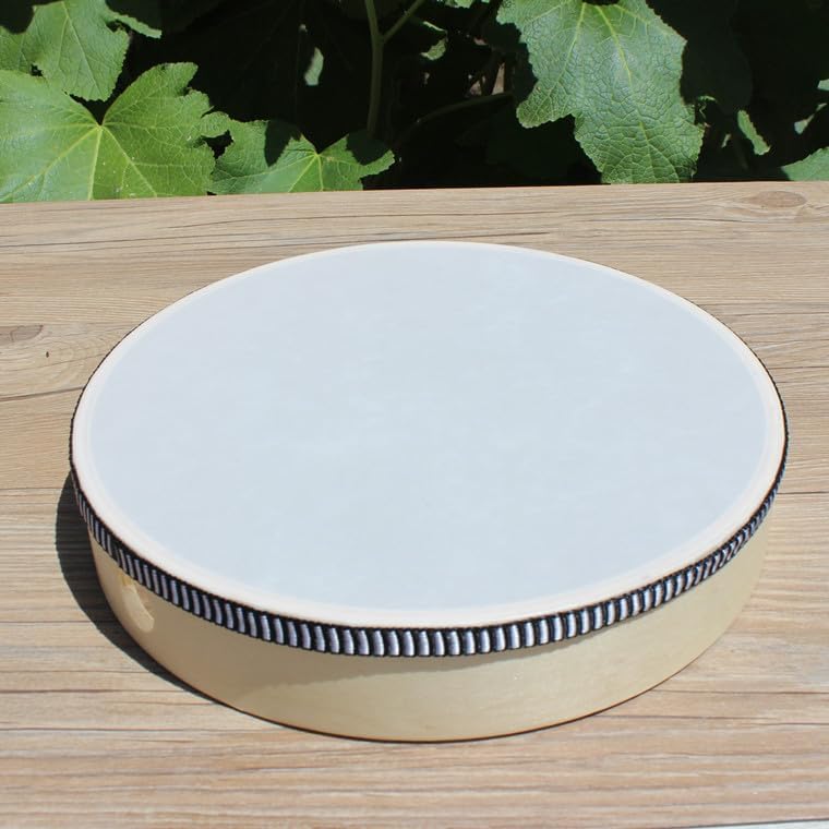 Tambor de mano de 10 pulgadas, 8 pulgadas, 6 pulgadas, juego de batería de madera musical, instrumento de percusión educativa, tambor de marco de
