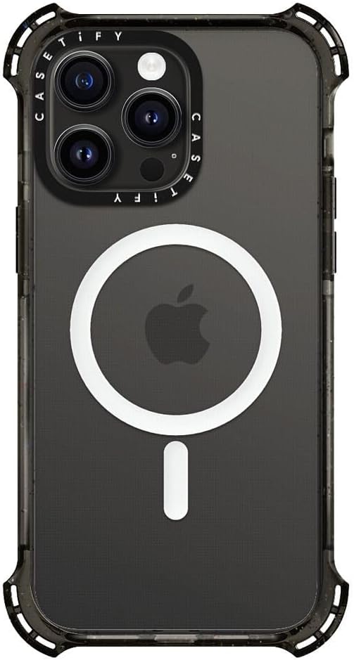 CASETiFY Funda Bounce para iPhone 15 Pro Max 6 veces probada contra caídas de grado militar, protección contra caídas de 21.3 piescompatible con