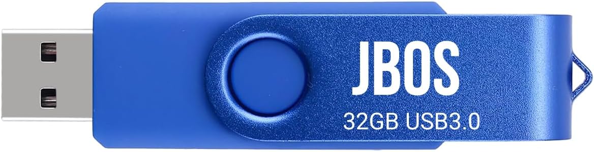 JBOS Unidad flash USB 3.0 de 32 GB, memoria USB 3.0 de súper alta velocidad, memoria USB de 32 gig, 32 GB pendrive para almacenamiento y uso