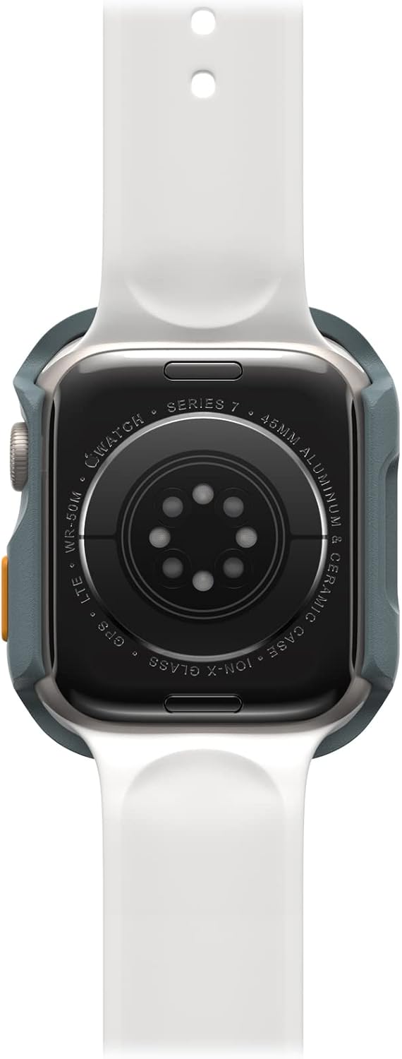 LifeProof Funda ecológica para Apple Watch Series 8 y 7 (1.772 in) – Anclajes lejos (gris)