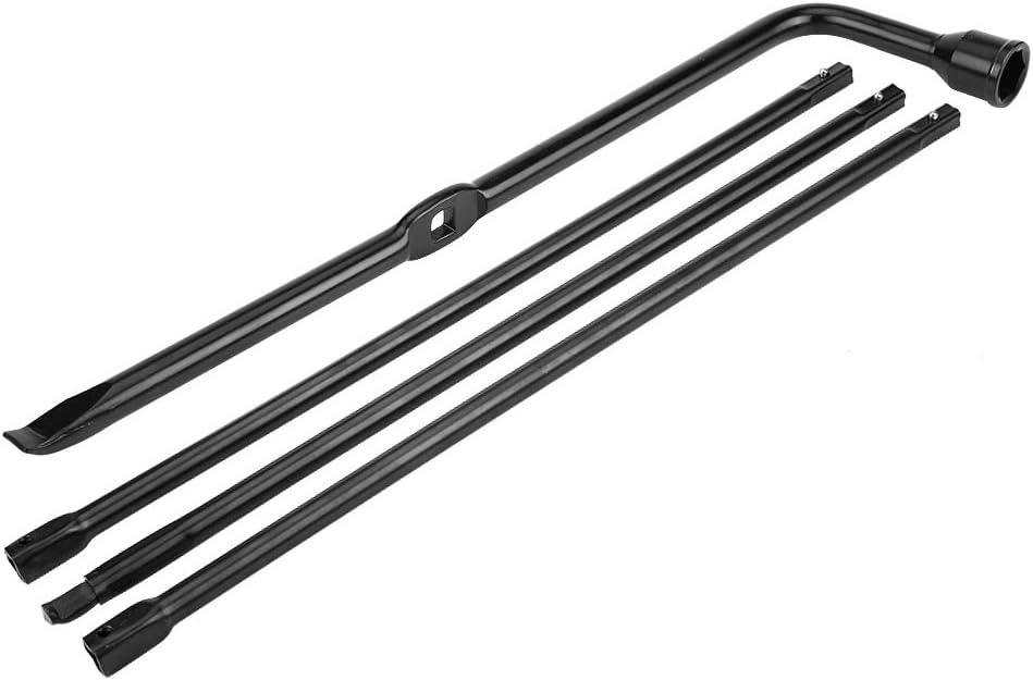 TOPINCN Jack Lug Nut Wrench Handle Kit, Anti Slip, Leather Case, Suitable forF250 350 450 550 2008 2016