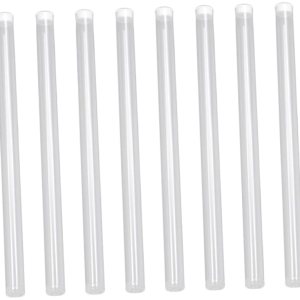 Recipiente transparente con tapa, tubos de ensayo de plástico, recipientes de píldoras, tubos de almacenamiento de agujas, tarro transparente de Recipiente transparente con tapa, tubos de ensayo de plástico, recipientes de píldoras, tubos de almacenamiento de agujas, tarro transparente de