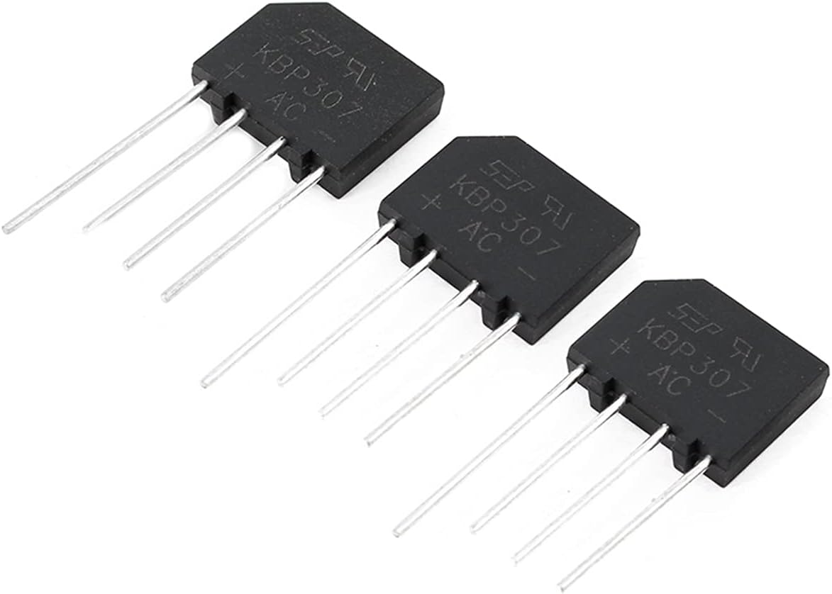 Diode 10PCS 3A 1000V KBP307 diode Bridge Rectifier KBP 307 Power diode Electronica componentes Diodes