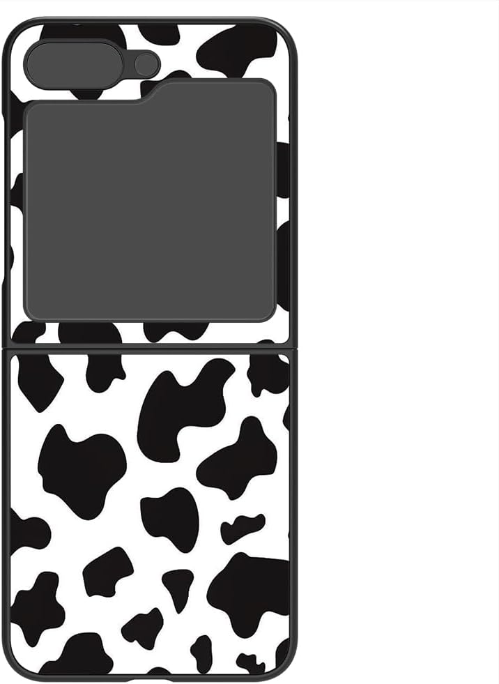 KANGHAR Funda para Samsung Galaxy Z Flip 5, con borde antideslizante, bonito patrón de fresa, delgada, antiarañazos, a prueba de golpes, protección