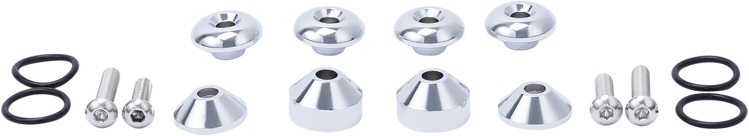 TCT-MOTORPARTS Parabrisas transparente de 19 pulgadas apto para Harley Fat Boy FLFB FLFBS 2018-2023 2019