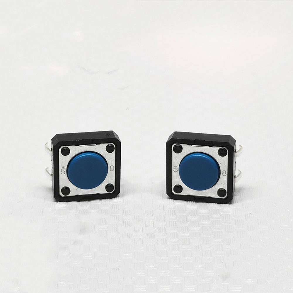200 piezas Micro Touch el botón del interruptor B3F-5000 0.472×0.472×0.169 in vertical 4 patas