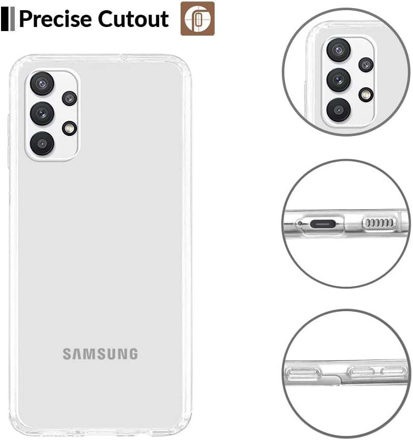 Funda personalizada para Samsung Galaxy A32 5G (6.5 pulgadas), funda personalizada a prueba de golpes con imagen, texto y imagen, diseño de imagen