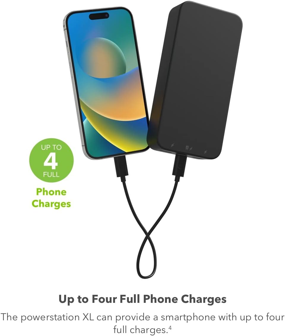 Mophie powerstation pro AC (2023) – Batería externa de 27,00 mAh compatible con MacBook y iPad y Powerstation XL Power Bank 2023-20,000 mAh, (2)