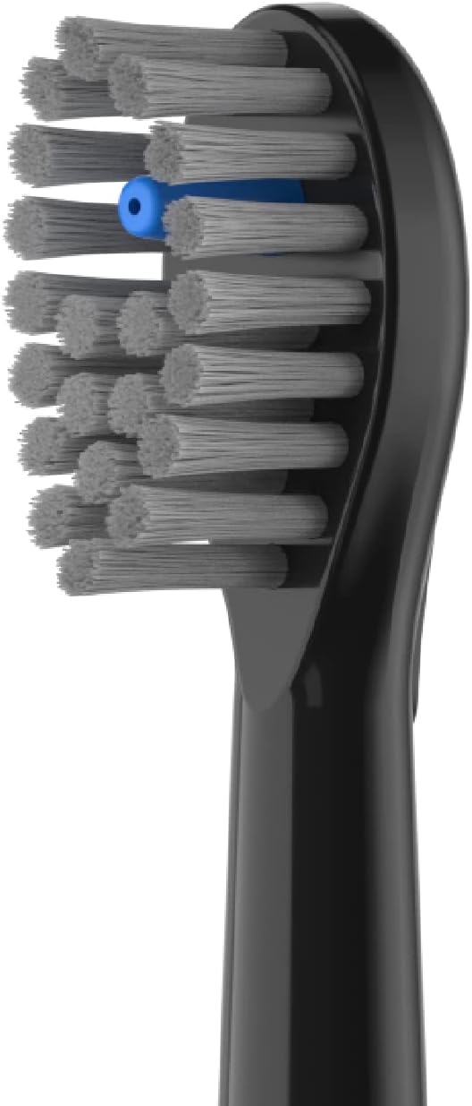 Repuesto de cabezal de cepillo de dientes con hilo dental, 3 unidades, compatible con Water-pik Sonic Fusion  2.0 SF-01, SF-02, SF03 y SF-04 (negro,