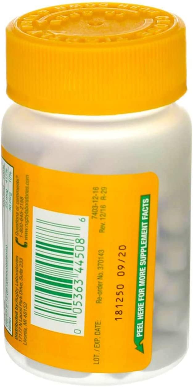 Rugby Cerovite Senior, 60 Tabs