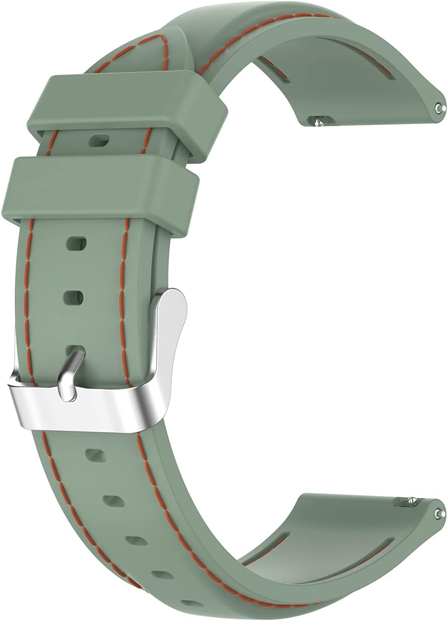 FitTurn Paquete de 5 correas de reloj para PJYUBVOR T49, correa de repuesto compatible con PJYUBVOR T49 Smartwatch pulsera de silicona suave