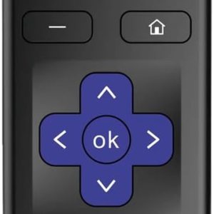 Mando a distancia de repuesto para Roku Box, compatible con Roku 1234 (HD, LT, XS, XD), Express, Premiere y Ultra con función de aprendizaje IR para Mando a distancia de repuesto para Roku Box, compatible con Roku 1234 (HD, LT, XS, XD), Express, Premiere y Ultra con función de aprendizaje IR para