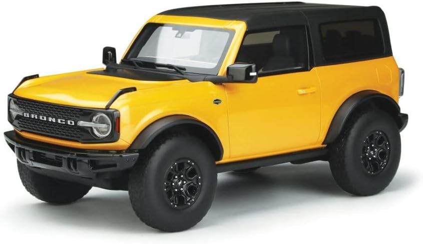 GT Spirit Ford Bronco Wildtrak 2021, Cyber Orange Metallic US044 – Auto de juguete de resina a escala 118