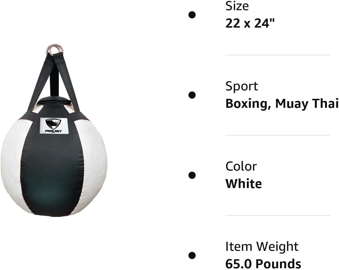 PROLAST Wrecking Ball Heavy Bag Body Snatcher Profesional Boxeo Entrenamiento Muay Thai MMA Especialidad Saco de boxeo sin relleno