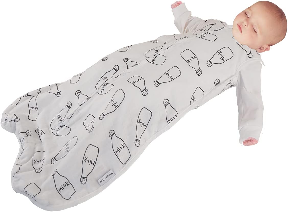 Muslin Sleeping Sack Summer Lightweight Toddler Sack Sleeping Bag Thin Wearable Blanket