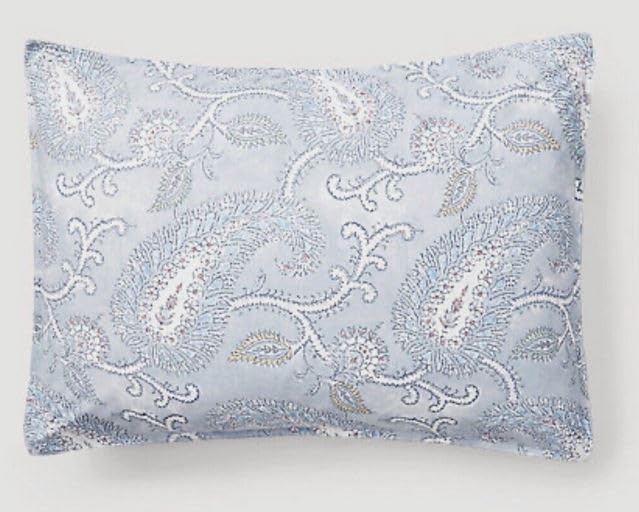 Lauren Ralph Lauren Karina – Juego de edredón de 3 piezas, diseño floral de cachemira azul