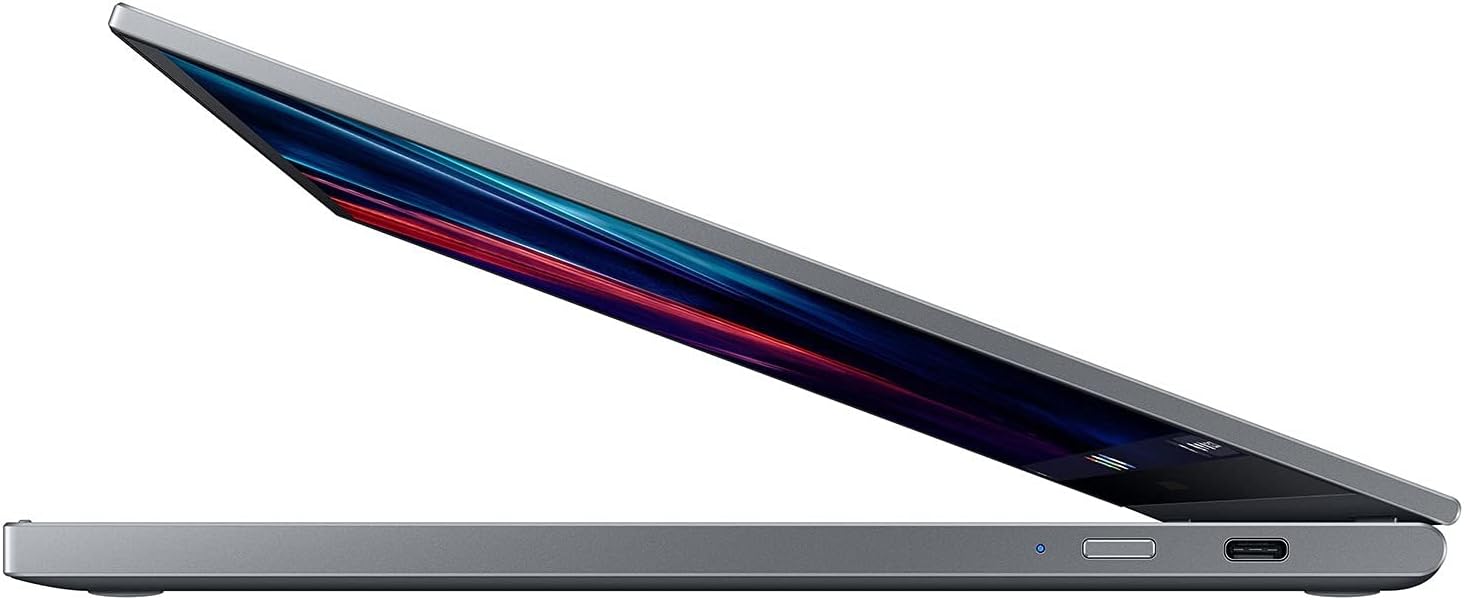 Samsung Electronics Galaxy Chromebook 2, procesador Intel Core i3 de 13.3 pulgadas, 128 GB, 8 GB de RAM, gris mercurio (modelo 2021) – XE530QDA-KB1US