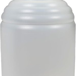Pinnacle Mercantile Botellas recargables de plástico de polietileno de alta densidad para miel, fácil de apretar, a prueba de fugas, sin BPA y Pinnacle Mercantile Botellas recargables de plástico de polietileno de alta densidad para miel, fácil de apretar, a prueba de fugas, sin BPA y