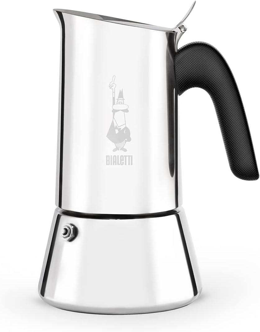 Bialetti Cafetera de inducción Venus (6 tazas) y placa de inducción