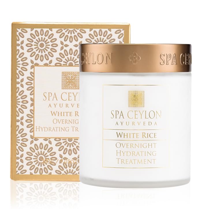 SPA CEYLON Tratamiento hidratante durante la noche con arroz blanco