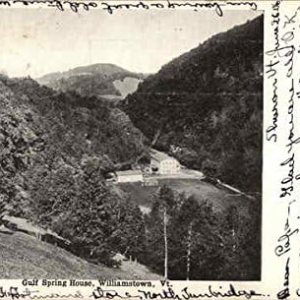 Gulf Spring House Williamstown, Vermont VT Original Antique Postcard 1906 Gulf Spring House Williamstown, Vermont VT Original Antique Postcard 1906