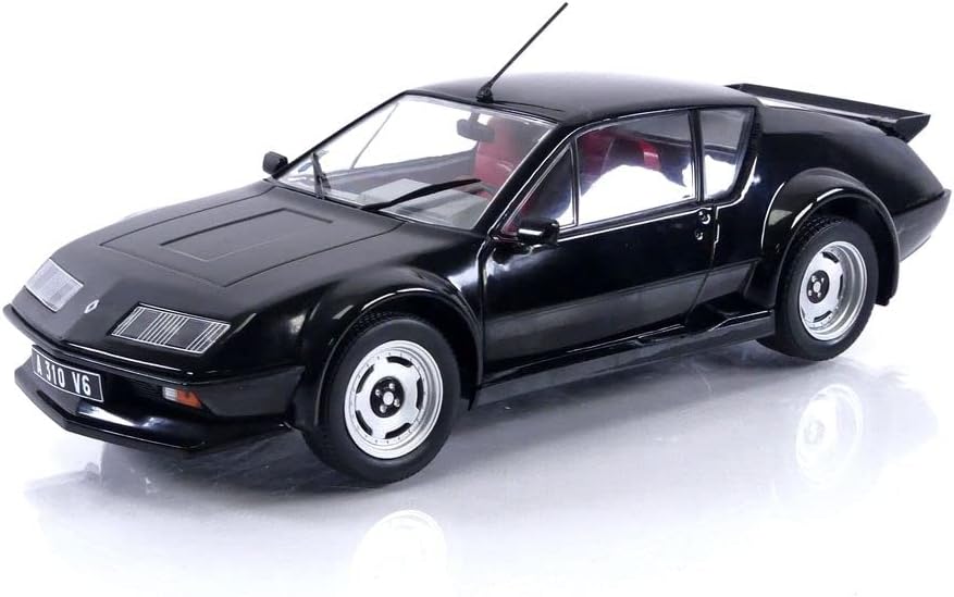 Solido – Alpine A310 GT Pack No Collectible Miniature Car, 1801205, Black, 118th