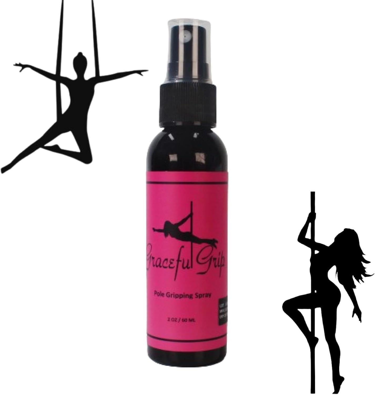 Spray de agarre de mano – Mejor agarre de poste para baile de poste y fitness – Agarre mejorado para sedas aéreas – Espray de colofonia para manos