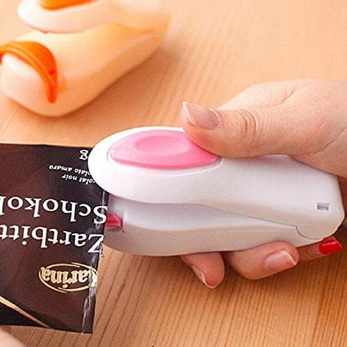 Clips portátiles para bolsas de mano Mini máquina de sellado térmico eléctrico Sellador de impulsos Embalaje Bolsa de plástico Trabajo 6 colores (2)